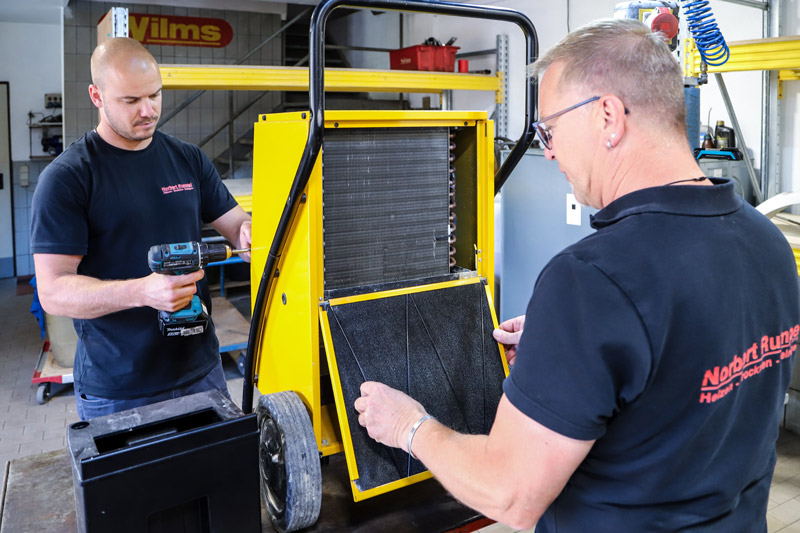 Reparatur in der Werkstatt